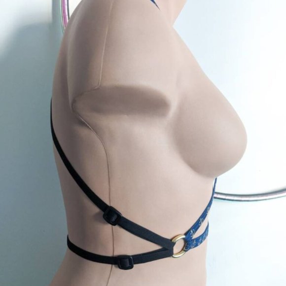 MARIAH Adjustable Nautical Pin-Up Body Harness - Picture 4 of 9